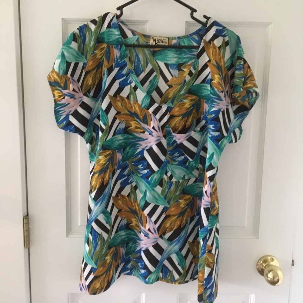 SHOW ME YOUR MUMU TUNIC TOP SZ SMALL